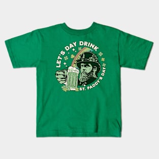 LET'S DAY DRINK ST.PADDY'S DAY Kids T-Shirt